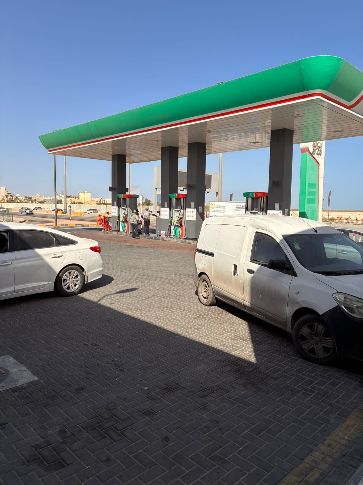 Running Project - ENOC Fuel Station Dammam